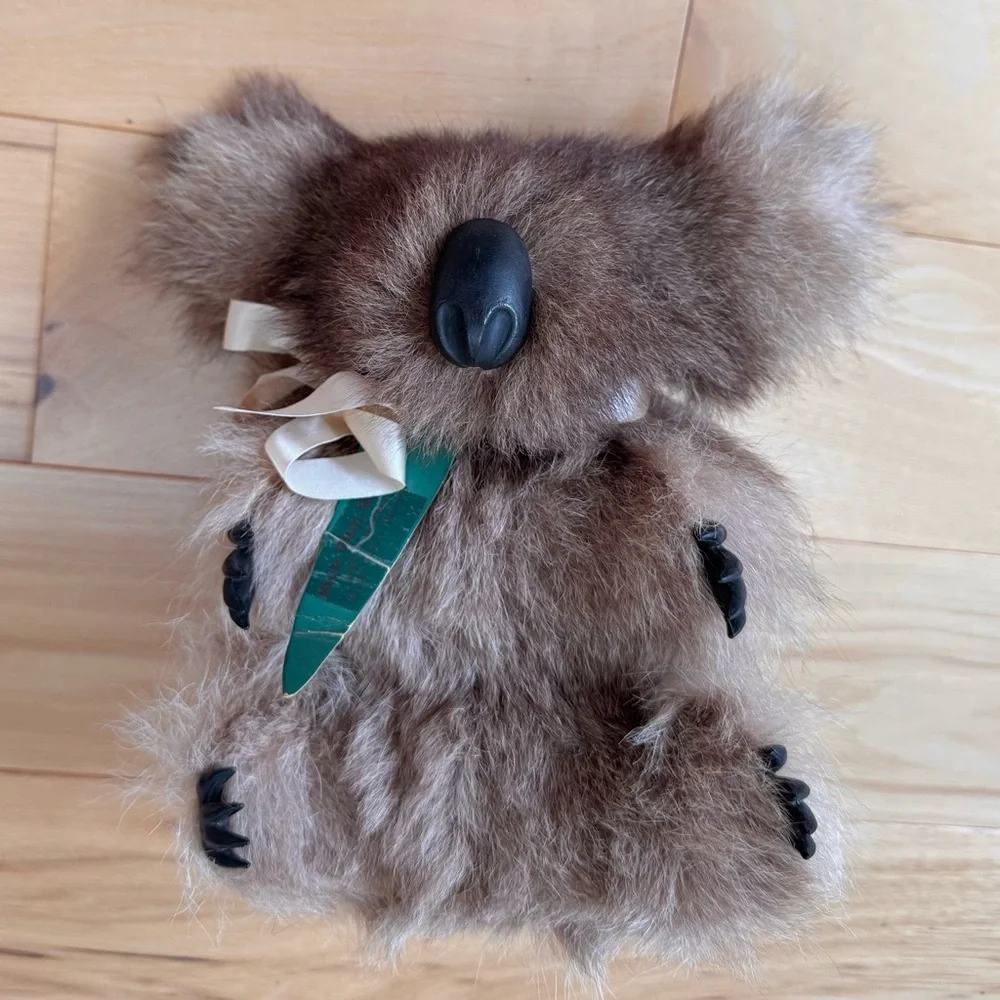 Koala Bear Blue Gum Baby Vintage Teddy Bear Toy 1960’s - Picture 9 of 13